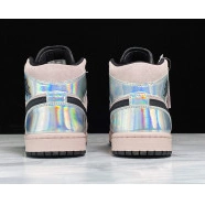 Powder Air Jordan BQ6472-602 Iridescent (W) Dirty Mid 1 0728